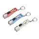 Mini Torch with Buckle UV Red LED Flashlight USB Rechargeable Tactical Keychain Pocket Lamp